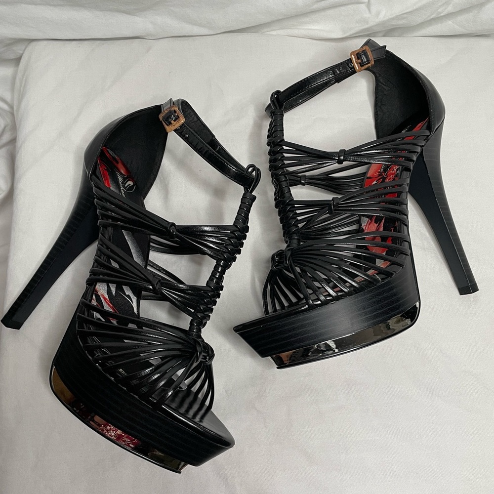 SOLD Michael Antonio Terrian Stiletto Sandal Heels Size 8.5